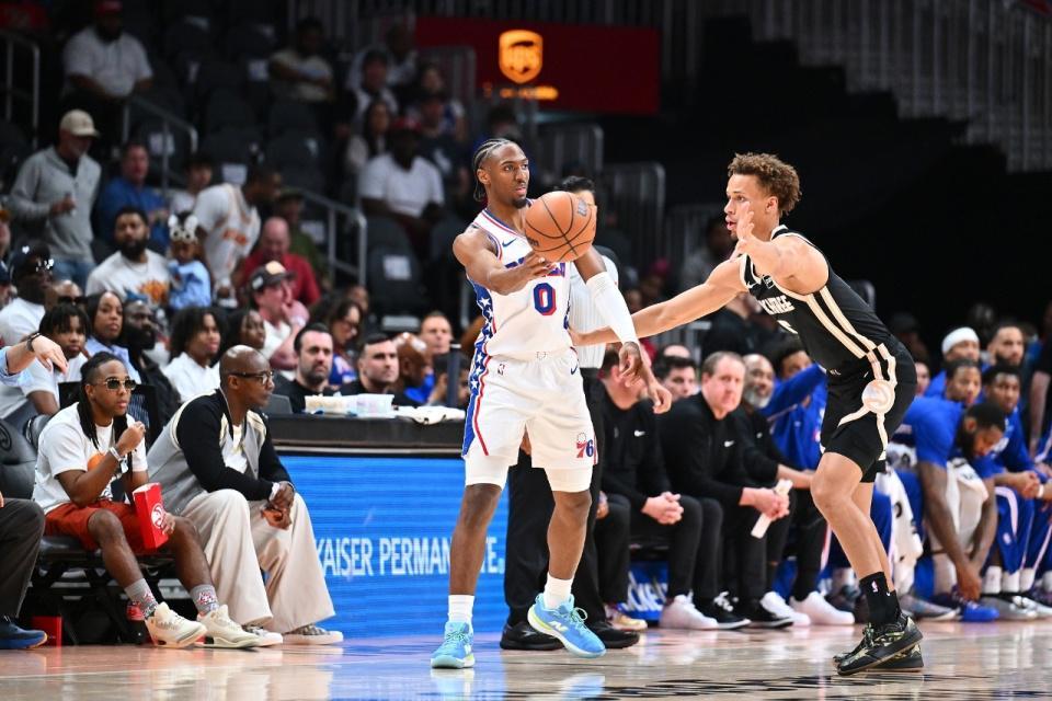 九游体育入口-杰伦35+10+7！老鹰逆转76人豪取6连胜 马克西31分受伤